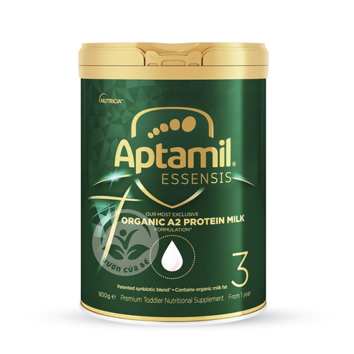 Sữa bột hữu cơ Aptamil Essensis Organic Úc số 3 (từ 1 tuổi) hộp 900g